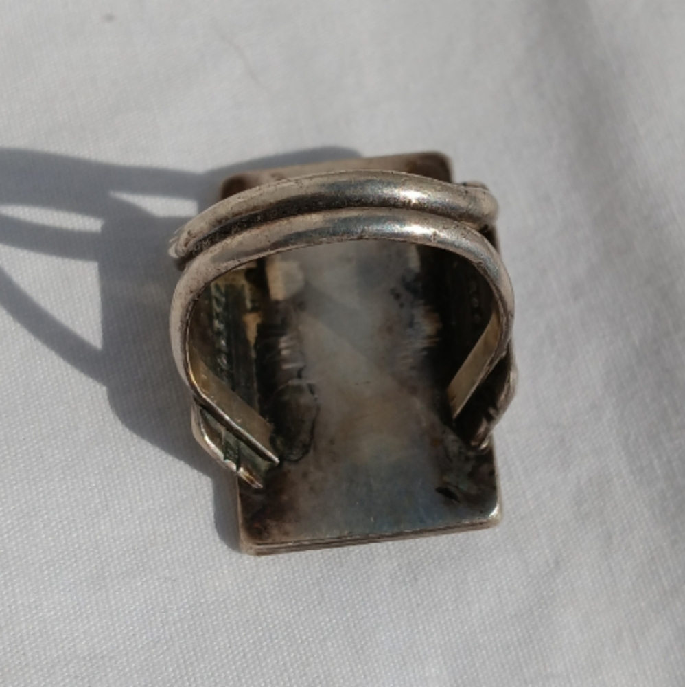 Native American Shadowbox Rectangle Turquoise Cor… - image 3